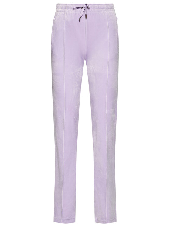 Juicy Couture Juicy Couture Spodnie dresowe Tina JCAPW045 Fioletowy Regular Fit