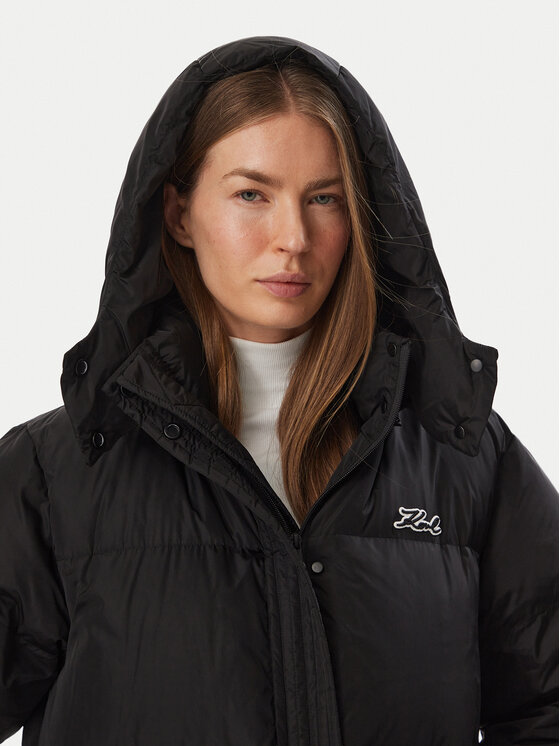 KARL LAGERFELD KARL LAGERFELD Geacă de iarnă B4W15042 Negru Regular Fit