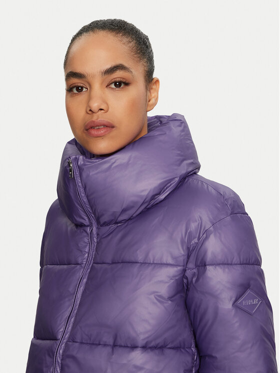 REPLAY REPLAY Зимно яке W7855 .000.84988 Виолетов Regular Fit