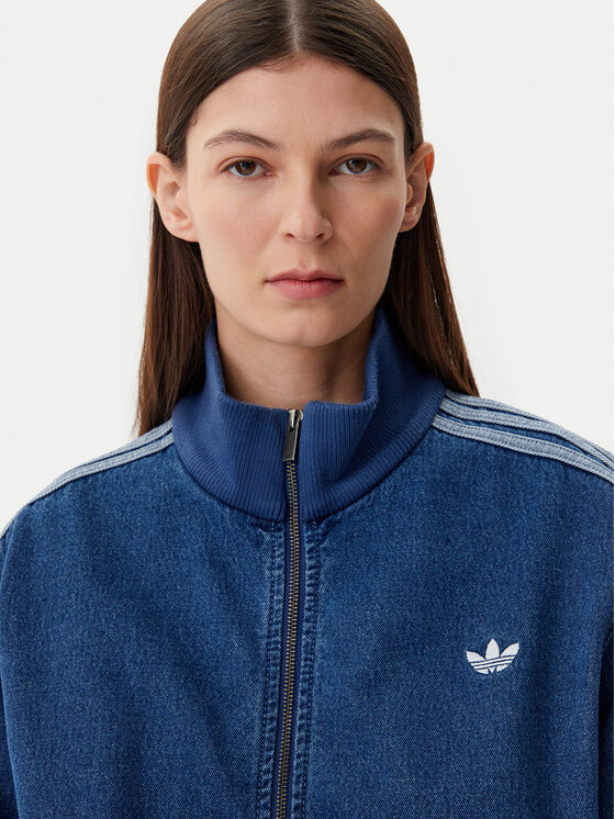 adidas adidas Pulóver adicolor Denim JD2570 Kék Regular Fit