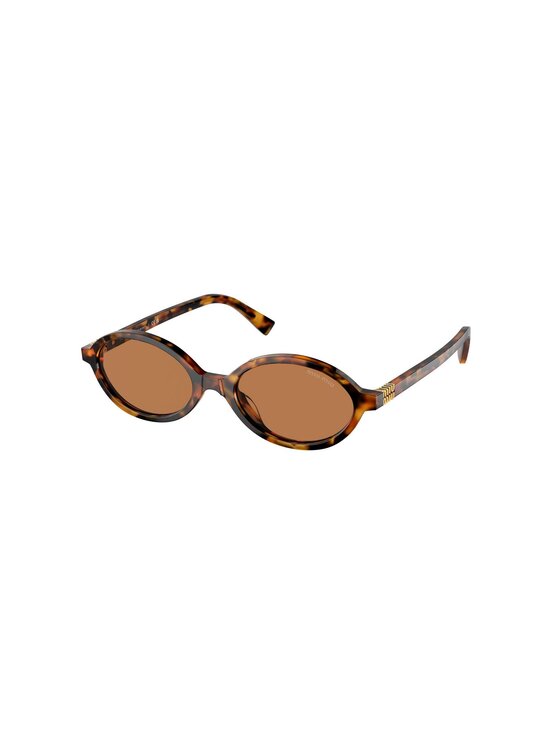 Miu Miu Miu Miu Okulary przeciwsłoneczne 0MU 04ZS 19P2Z1 Beżowy