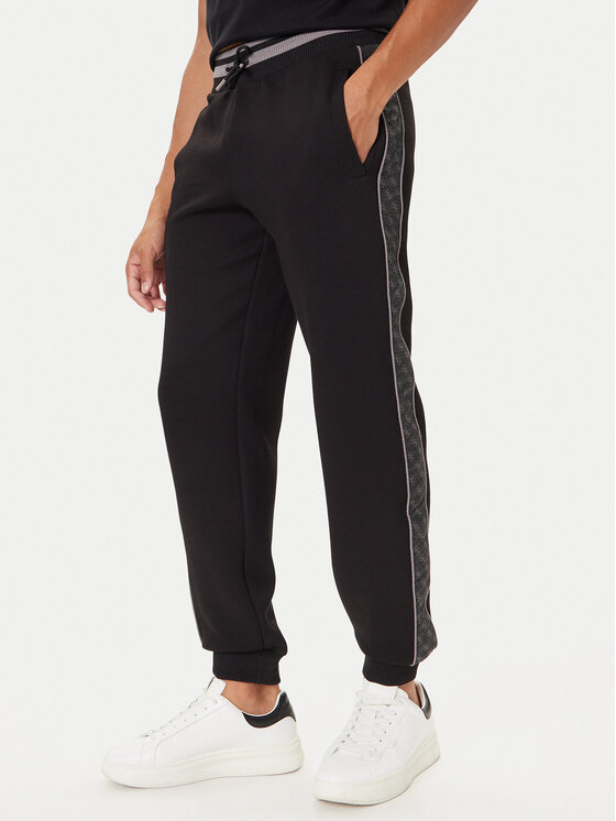 Guess Guess Melegítő alsó Z5BB18 KB3P2 Fekete Regular Fit