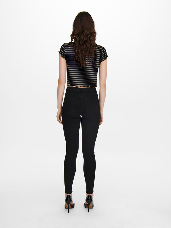 ONLY ONLY T-Shirt Anits 15253651 Czarny Regular Fit