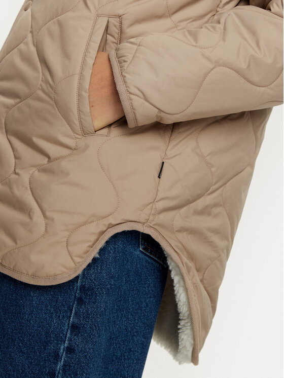 Converse Converse Μπουφάν μεταβατικό Malden 10026783-A01 Μπεζ Regular Fit