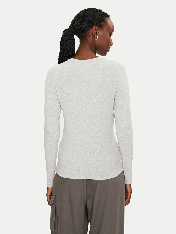 ONLY ONLY Блузка Riley 15323159 Сірий Slim Fit