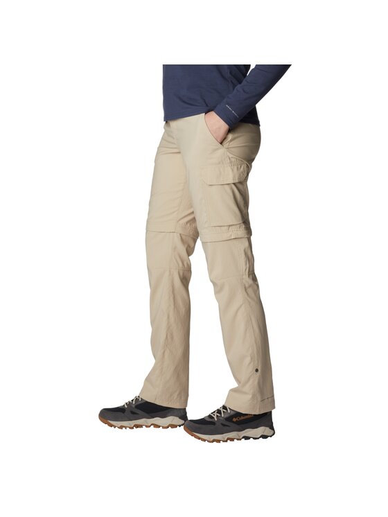 Columbia Columbia Pantaloni da tuta Columbia Silver Ridge Utility Convertible Pant Beige Regular Fit