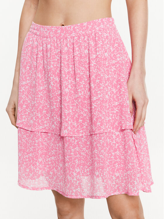 Moss Copenhagen Moss Copenhagen Minigonna 17524 Rosa Basic Fit