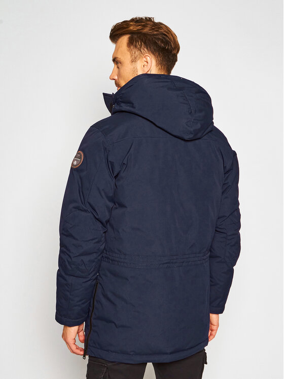 Napapijri Napapijri Зимова куртка Skidoo Open Long 2 NP0A4ENP синій Regular Fit