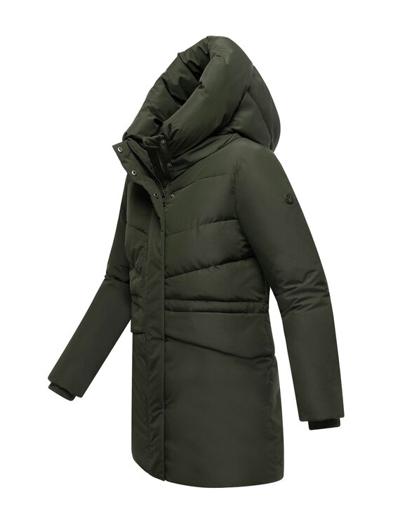 Marikoo Marikoo Kurtka zimowa Delilah Zielony Regular Fit