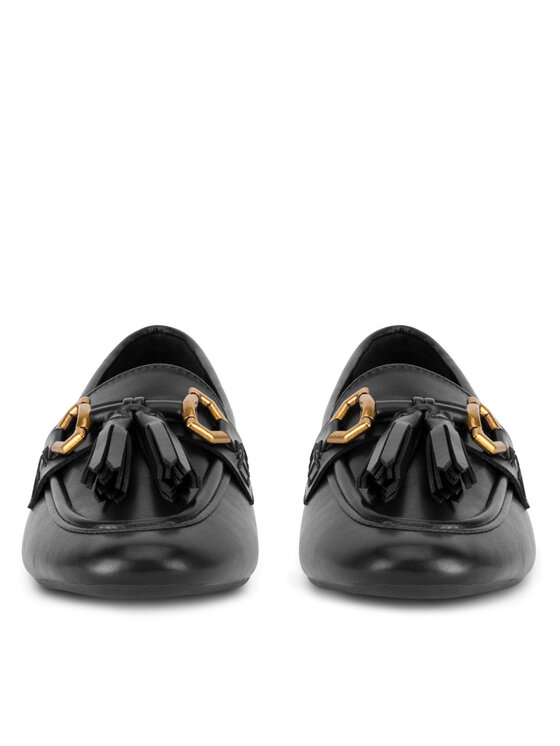 JENNY JENNY Loafersy R245504392 Czarny