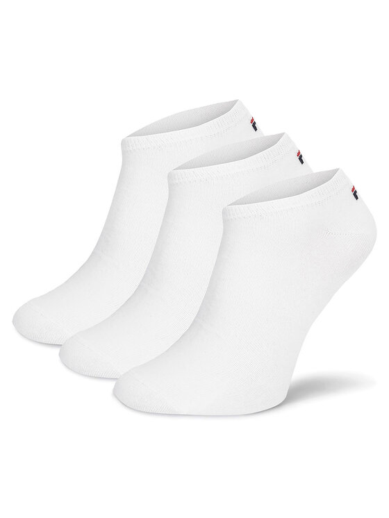 Fila Muške Niske čarape F9100-AW24 (3-pack) Bijela