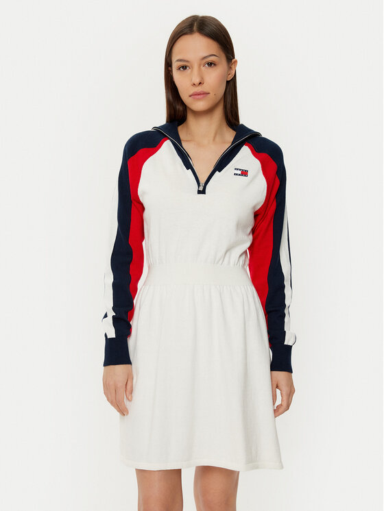 Tommy Jeans Tommy Jeans Každodenní šaty DW0DW19467 Barevná Regular Fit