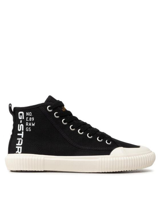 G-Star Raw G-Star Raw Sneakers aus Stoff Noril Mid Cvs Lgo W 2211 029705 Schwarz