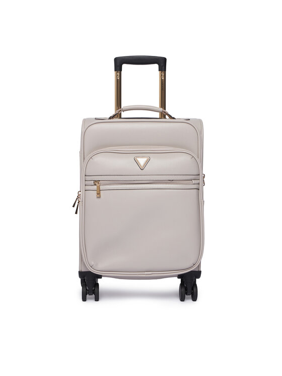 Guess Guess Самолетен куфар за ръчен багаж Norom Travel TWSN90 91983 Бежов