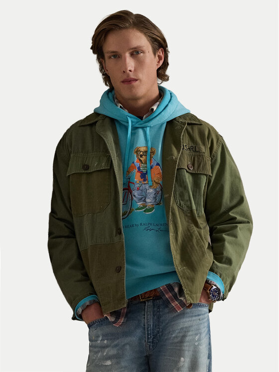 Polo Ralph Lauren Polo Ralph Lauren Світшот 710B14624001 Голубий Regular Fit