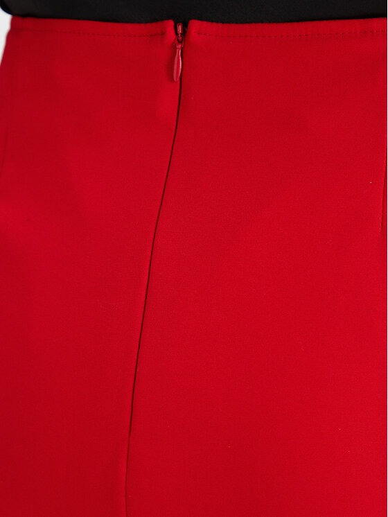 Morgan Morgan Minigonna 252-JADOR.F Rosso Slim Fit