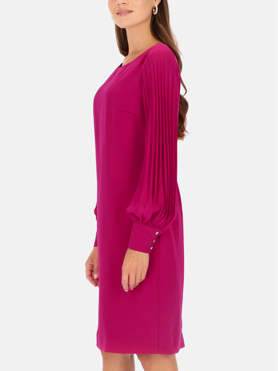 Potis & Verso Potis & Verso Sukienka koktajlowa Ricarda Fioletowy Regular Fit