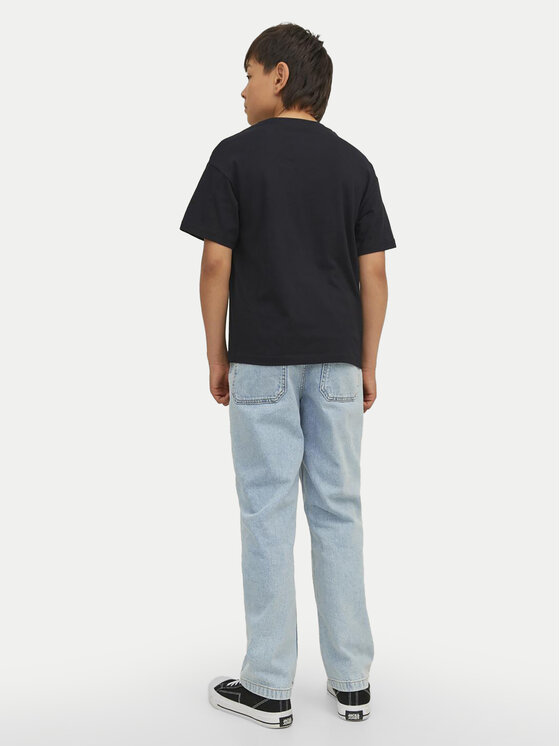 Jack&Jones Junior Jack&Jones Junior Marškinėliai Star 12237435 Juoda Relaxed Fit