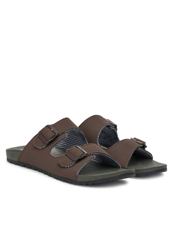 Skechers Skechers Natikače Pelem-Rolento 66042/CHOC Smeđa
