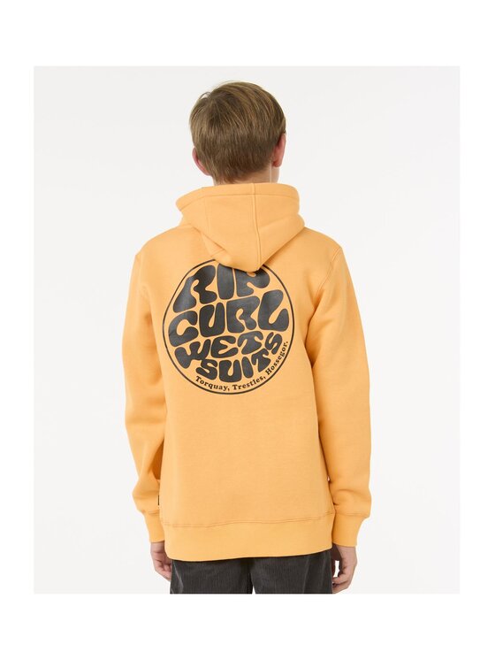 Rip Curl Rip Curl Bluza Wetsuit Icon Hood-Kid Pomarańczowy Standard Fit