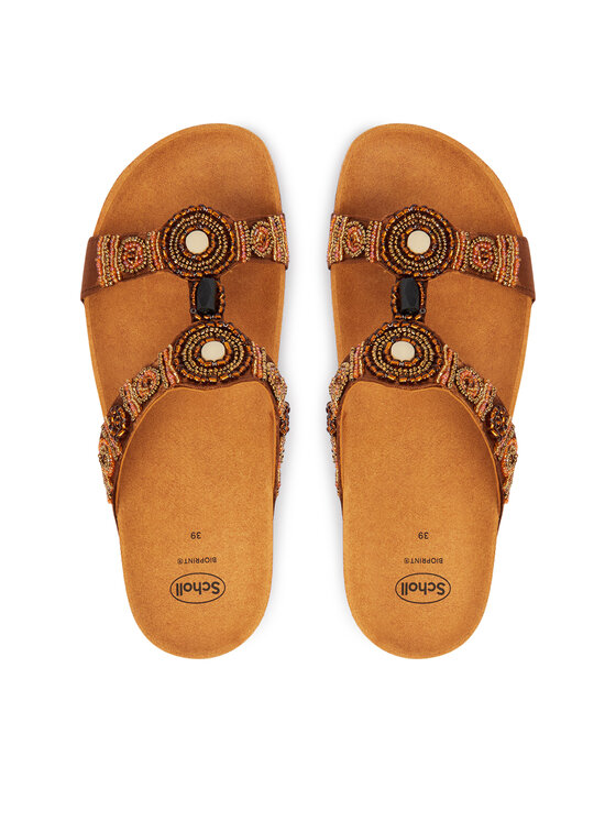 Scholl Scholl Шльопанці New Bogota MF26607 Коричневий