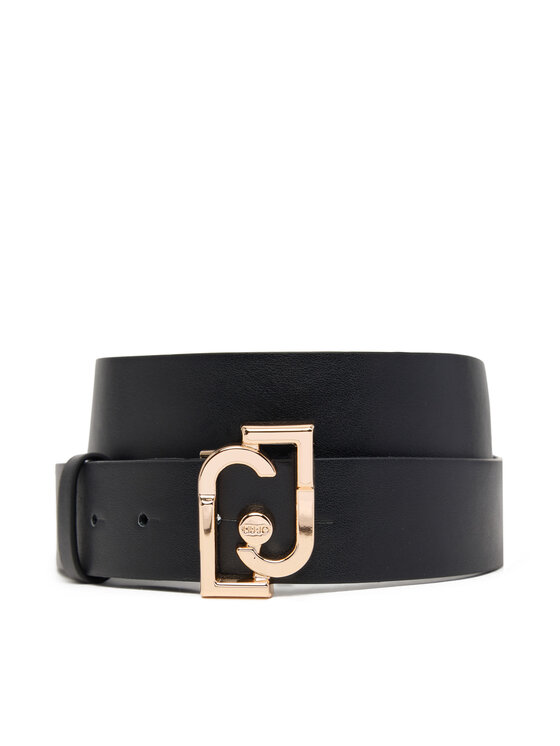 Liu Jo Liu Jo Pásek Hips Belt 3,5 Cm AF5238 E0077 Černá