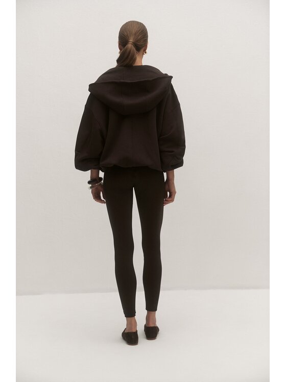 Le Collet Le Collet Legginsy FINN LONG Brązowy Extra Skinny Fit