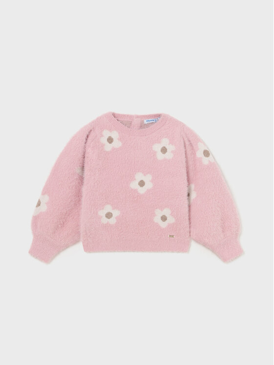 Mayoral Mayoral Pulover 2.310 Roza Regular Fit