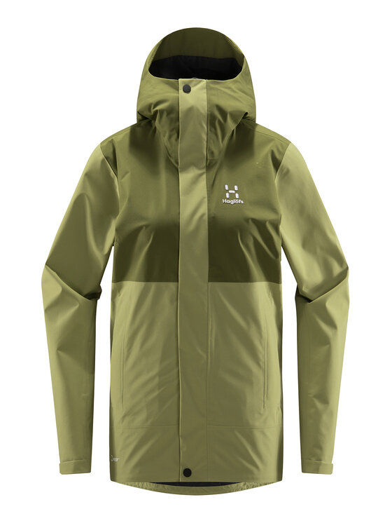 Haglöfs Nepremokavá bunda Koyal 606494 Zelená Active Fit