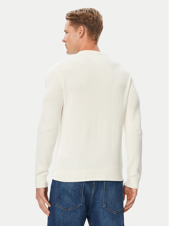 Tommy Jeans Tommy Jeans Megztinis DM0DM21787 Kreminė Regular Fit