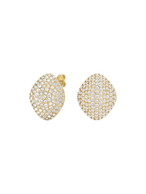 Rosefield Rosefield Kolczyki Pavé Collection Złoty