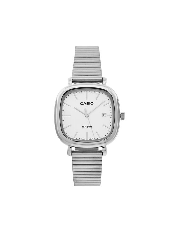 Casio Casio Hodinky LTP-B166D-7AVEF Strieborná
