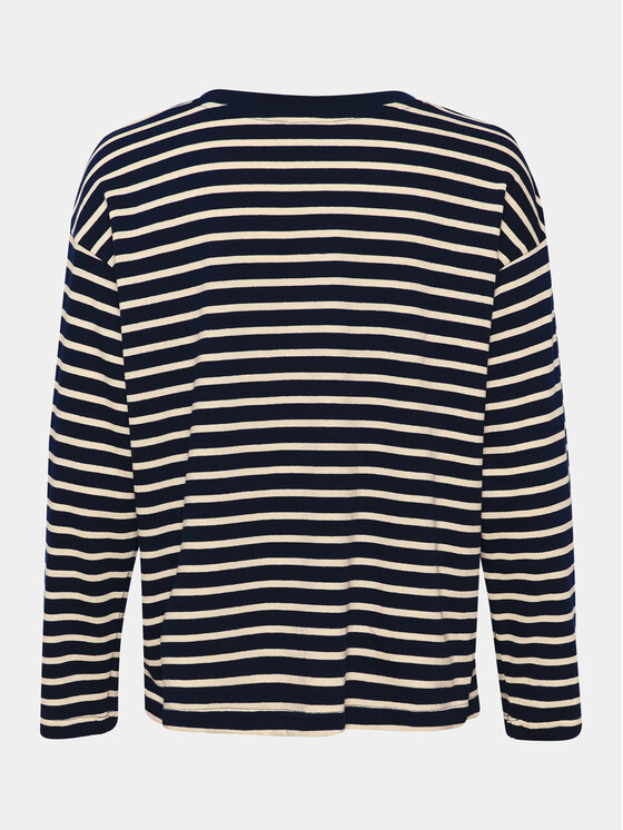 Kaffe Kaffe Blúz Winny 10507727 Sötétkék Regular Fit