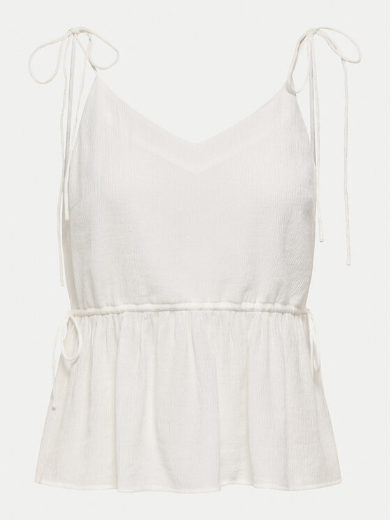 ONLY ONLY Top Nele 15370325 Biela Regular Fit