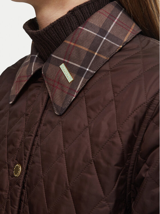 Barbour Barbour Übergangsjacke Liddesdale LQU1936BR92 Dunkelbraun Relaxed Fit