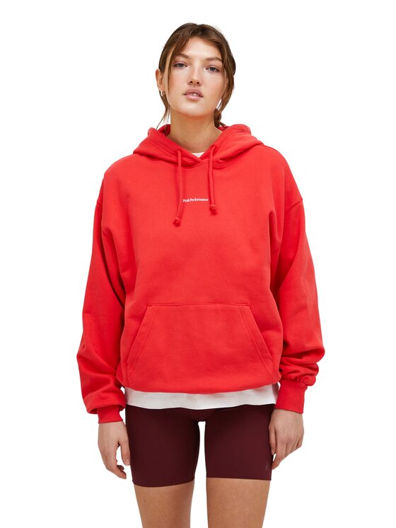 Bluza Peak Performance, Rozmiar S, Czerwony, Original Terry