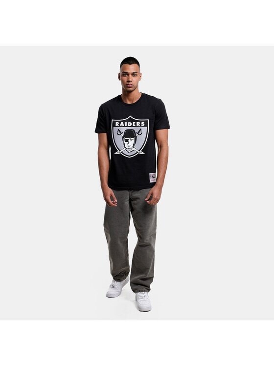 Mitchell & Ness Mitchell & Ness Tričko NFL TEAM LOGO TEE OAKLAND RAIDERS Čierna Regular Fit