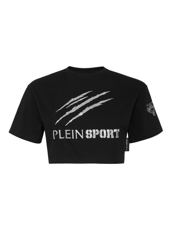 Plein Sport Plein Sport T-Shirt 12967 Czarny Regular Fit