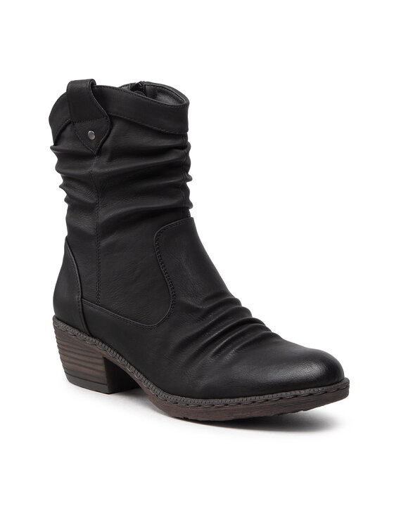 Rieker Rieker Stiefeletten 93770-01 Schwarz