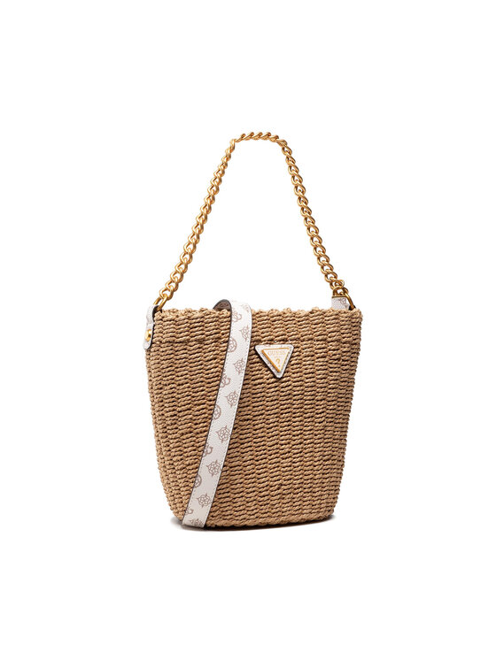 Guess Sac à main Lilica Bucket HWWL84 26010 Marron | Modivo.fr