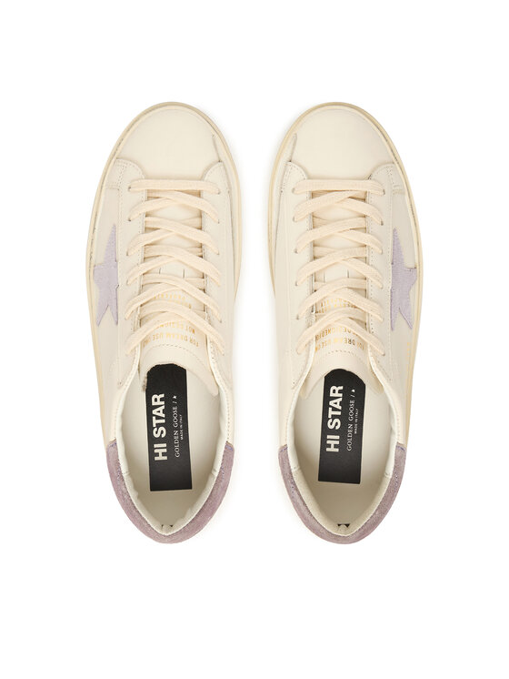 Golden Goose Golden Goose Sneakersy Hi Star Classic With List GWF00118.F007537.12280 Bílá