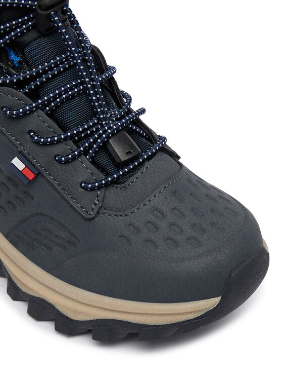 Tommy Hilfiger Tommy Hilfiger Šnurovacia obuv Portland T3XE-35300-1960 M Tmavomodrá