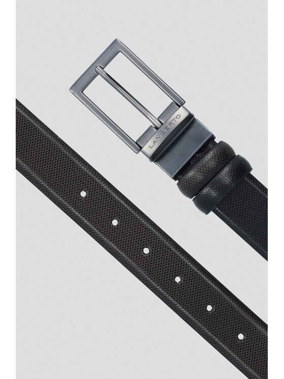 Lancerto Lancerto Pasek Męski Boone PS073224000001 Czarny