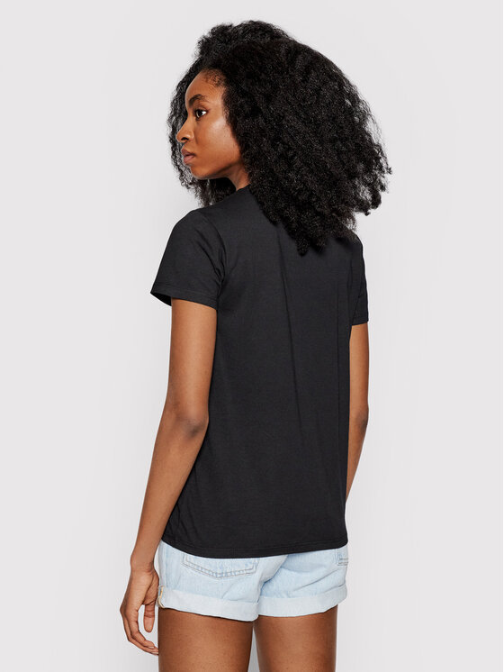 Levi's® Levi's® T-Shirt Perfect Tee 39185-0008 Černá Regular Fit