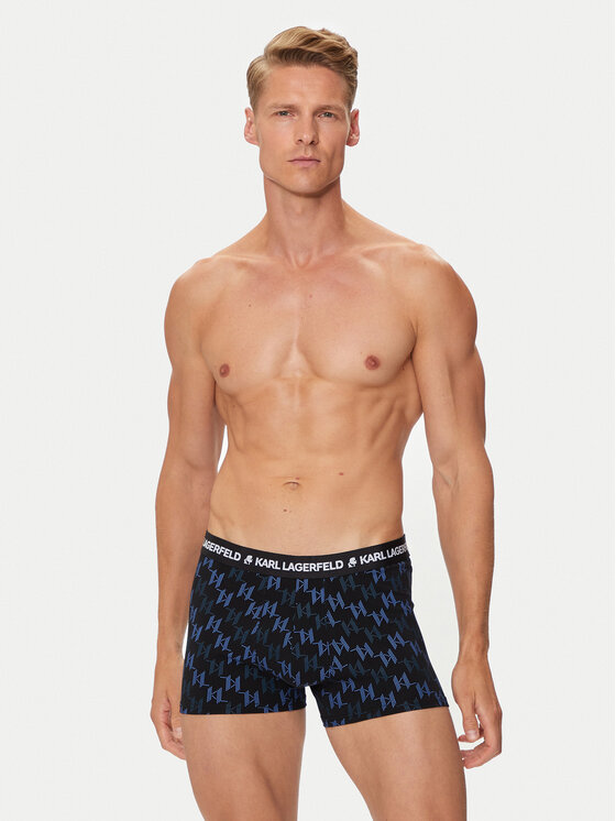 KARL LAGERFELD KARL LAGERFELD 3er-Set Boxershorts 245M2113 Schwarz