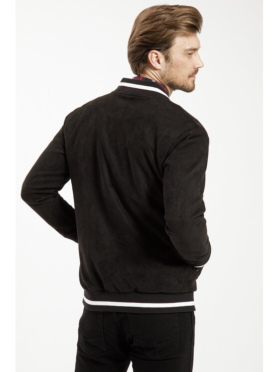 Cross Jeans Cross Jeans Kurtka przejściowa 40258-020 Czarny Regular Fit