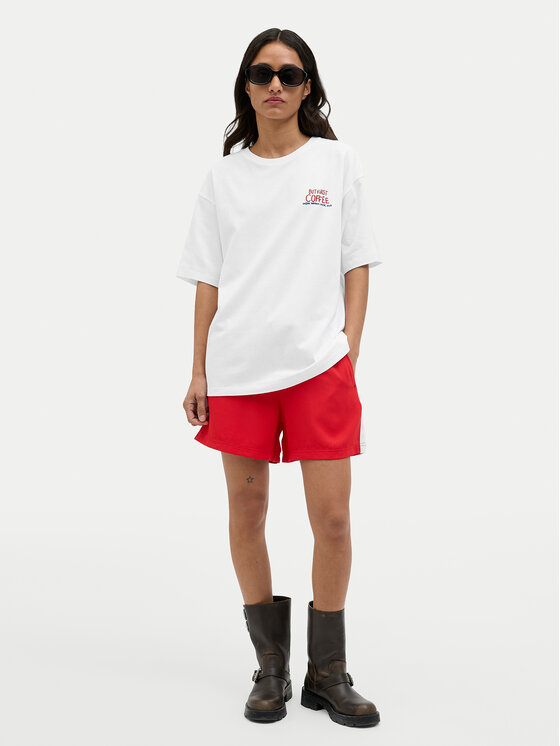 JJXX JJXX Tričko Nina 12273776 Biela Loose Fit