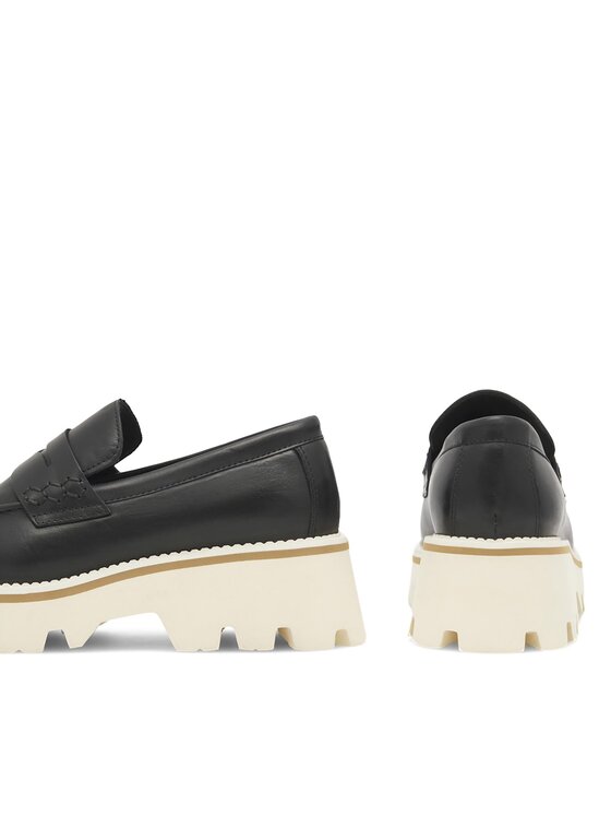 Badura Badura Loafersy GISELLE-24SS202 Czarny