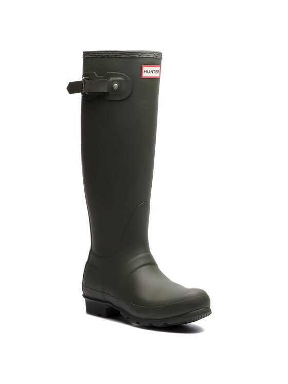 Hunter Gumáky Original Tall WFT1000RMA Zelená