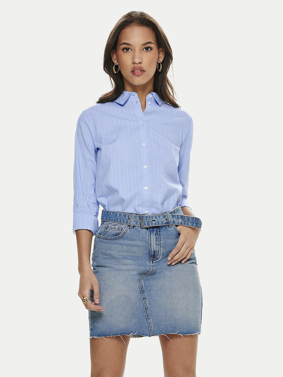 JDY JDY Риза Mio 15149877 Син Regular Fit